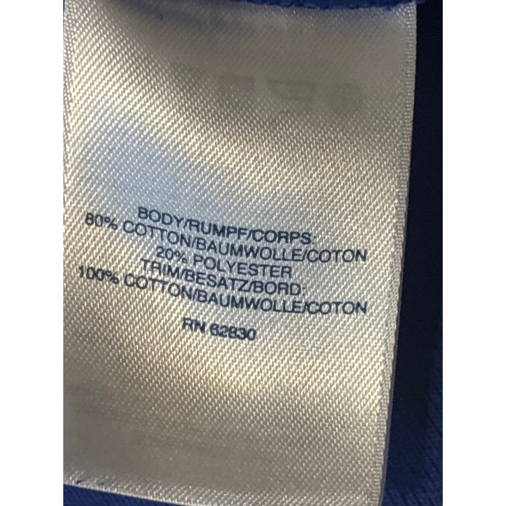 Lands' End Sweatshirt Kids Size M 10-12 Blue Fleece Pullover - Picture 11 of 13